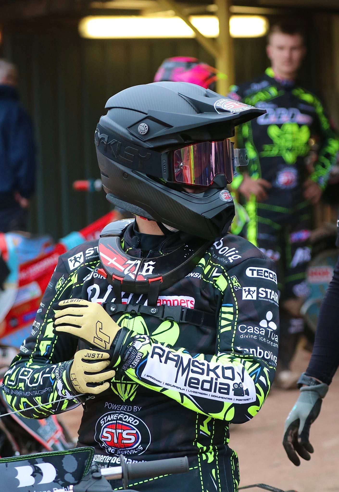 Helmet and motorsport branding